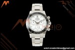 Rolex - Daytona 126502 40mm 904L SS/SS White Dial ERF JH4131 Free Sprung
