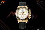 Rolex - Daytona 126518LN 40mm Gain Weight CER/YG/RU Wht/Stk WF JH4131 Free Sprung