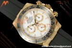 Rolex - Daytona 126518LN 40mm Gain Weight CER/YG/RU Wht/Stk WF JH4131 Free Sprung