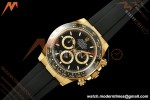 Rolex - Daytona 126518LN 40mm Gain Weight CER/YG/RU Blk/Stk WF JH4131 Free Sprung