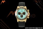Rolex - Daytona 126518LN 40mm Gain Weight CER/YG/RU Turquoise Blue/Stk WF JH4131 Free Sprung
