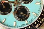 Rolex - Daytona 126518LN 40mm Gain Weight CER/YG/RU Turquoise Blue/Stk WF JH4131 Free Sprung