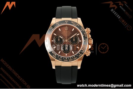 Rolex - Daytona 126515LN 40mm Gain Weight CER/RG/RU Chocolate/Blk/Stk WF JH4131 Free Sprung