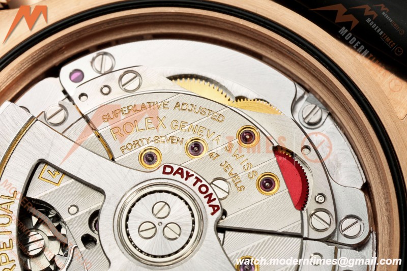 Rolex - Daytona 126515LN 40mm Gain Weight CER/RG/RU Chocolate/Blk/Stk WF JH4131 Free Sprung