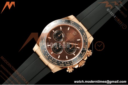 Rolex - Daytona 126515LN 40mm Gain Weight CER/RG/RU Chocolate/Blk/Stk WF JH4131 Free Sprung