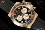 Rolex - Daytona 126515LN 40mm Gain Weight RG/RU Blk/Gold/Dia WF JH4131 Free Sprung