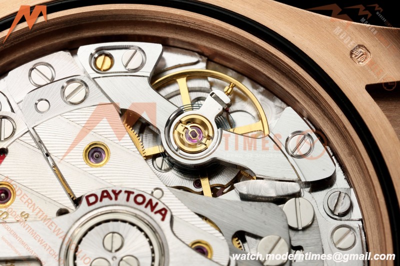 Rolex - Daytona 126515LN 40mm Gain Weight CER/RG/RU Blk/Gold/Stk WF JH4131 Free Sprung