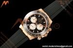 Rolex - Daytona 126515LN 40mm Gain Weight CER/RG/RU Blk/Gold/Stk WF JH4131 Free Sprung