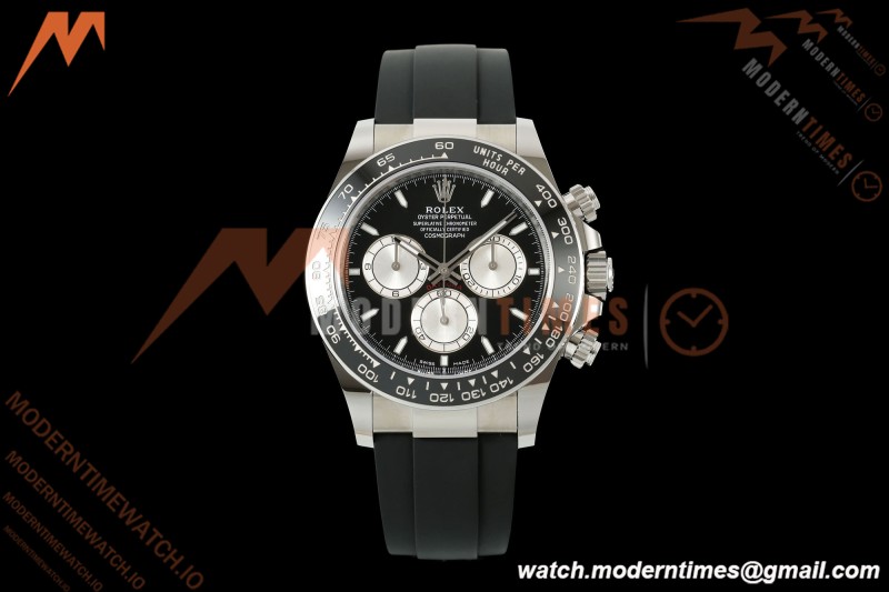 Rolex - Daytona 126519LN 40mm Gain Weight SS/RU Blk/Gry/Stk WF JH4131 Free Sprung