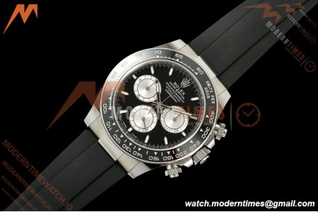Rolex - Daytona 126519LN 40mm Gain Weight SS/RU Blk/Gry/Stk WF JH4131 Free Sprung