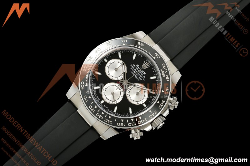 Rolex - Daytona 126519LN 40mm Gain Weight SS/RU Blk/Gry/Stk WF JH4131 Free Sprung