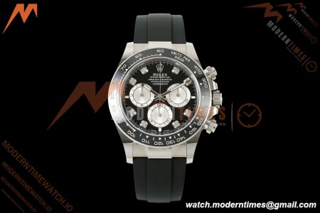 Rolex - Daytona 126519LN 40mm Gain Weight SS/RU Blk/Gry/Dia WF JH4131 Free Sprung