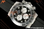 Rolex - Daytona 126519LN 40mm Gain Weight SS/RU Blk/Gry/Dia WF JH4131 Free Sprung