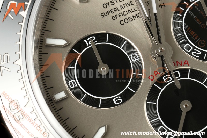 Rolex - Daytona 126519LN 40mm Gain Weight SS/RU Silver/Blk/Stk WF JH4131 Free Sprung