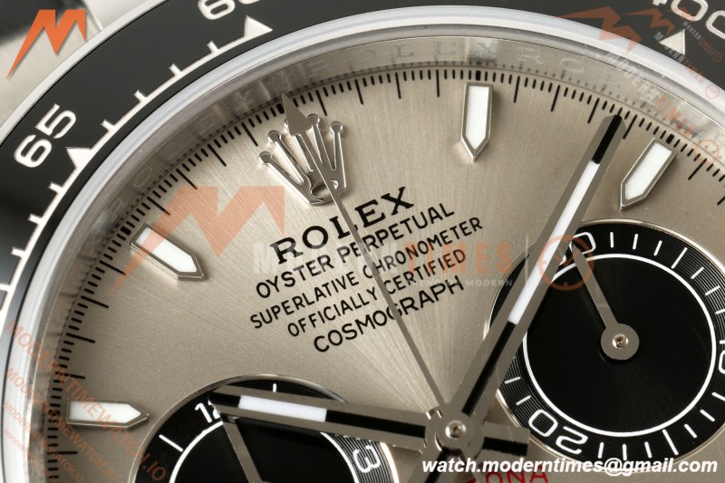 Rolex - Daytona 126519LN 40mm Gain Weight SS/RU Silver/Blk/Stk WF JH4131 Free Sprung
