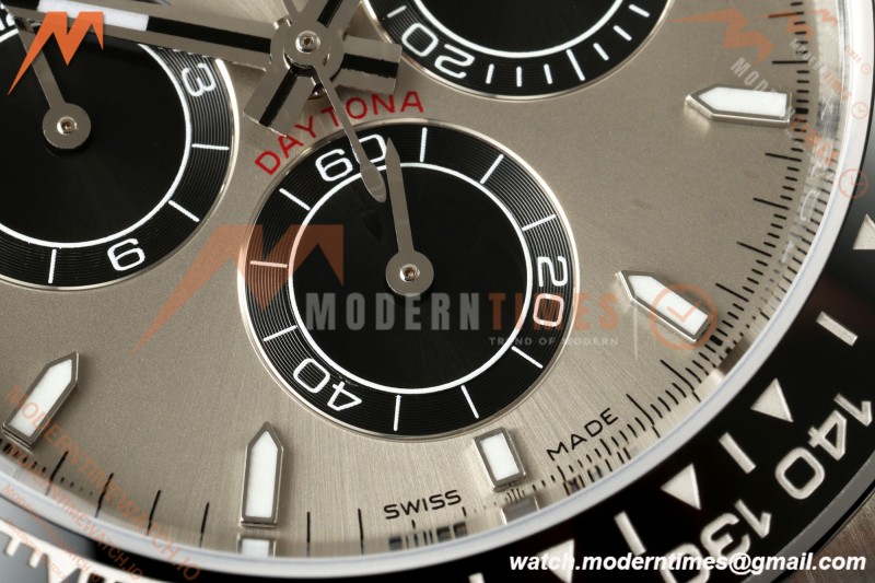 Rolex - Daytona 126519LN 40mm Gain Weight SS/RU Silver/Blk/Stk WF JH4131 Free Sprung