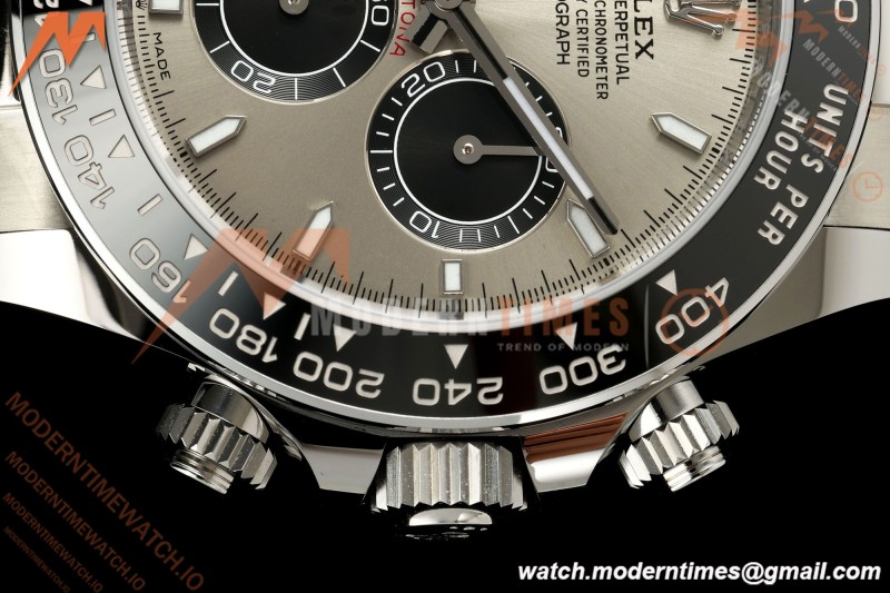 Rolex - Daytona 126519LN 40mm Gain Weight SS/RU Silver/Blk/Stk WF JH4131 Free Sprung