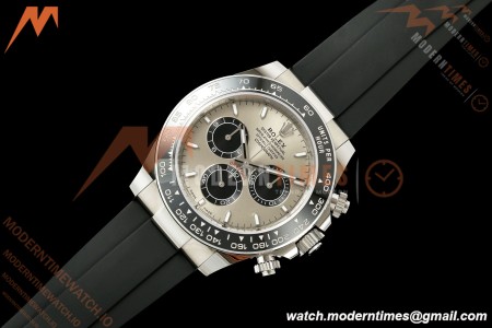 Rolex - Daytona 126519LN 40mm Gain Weight SS/RU Silver/Blk/Stk WF JH4131 Free Sprung