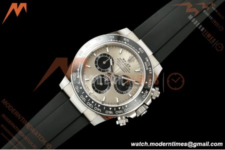 Rolex - Daytona 126519LN 40mm Gain Weight SS/RU Silver/Blk/Stk WF JH4131 Free Sprung