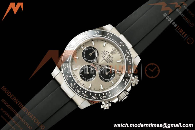 Rolex - Daytona 126519LN 40mm Gain Weight SS/RU Silver/Blk/Stk WF JH4131 Free Sprung