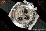 Rolex - Daytona 126519LN 40mm Gain Weight SS/RU Silver/Blk/Stk WF JH4131 Free Sprung