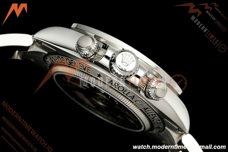 Rolex - Daytona 40mm Artisans De Genève Purple Seal SS/SS Purple Crystal Skeleton Dial Sonic SA4130