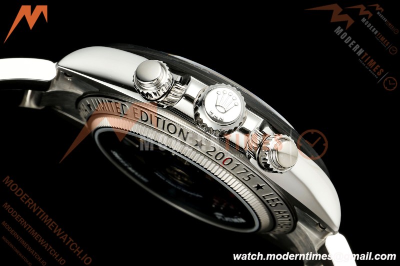 Rolex - Daytona 40mm Artisans De Genève La Montoya SS/SS Blue Skeleton Dial Sonic SA4130