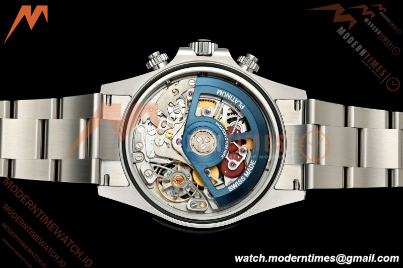 Rolex - Daytona 40mm Artisans De Genève La Montoya SS/SS Blue Skeleton Dial Sonic SA4130