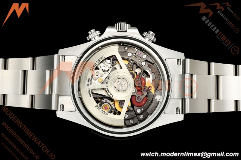 Rolex - Daytona 40mm Artisans De Genève La Montoya SS/SS Black Skeleton Dial Sonic SA4130