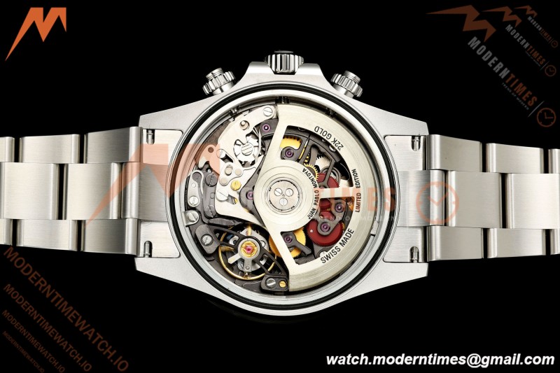 Rolex - Daytona 40mm Artisans De Genève La Montoya SS/SS Black Skeleton Dial Sonic SA4130