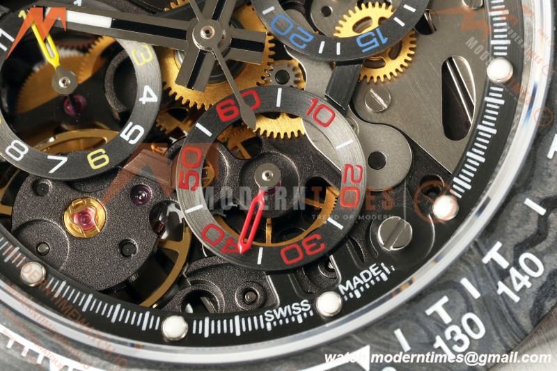 Rolex - Daytona 40mm Artisans De Genève La Montoya SS/SS Black Skeleton Dial Sonic SA4130