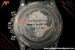 Rolex - Daytona DIW "Bugatti" 40mm Black Carbon Fiber/NY Wht/Stk Dial ANTF SH4130