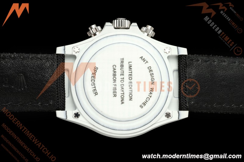 Rolex - Daytona DIW "Maybach" 40mm White Carbon Fiber/NY Wht/Stk Dial ANTF SH4130