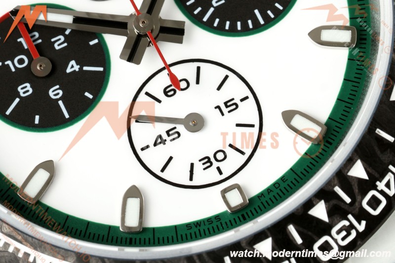 Rolex - Daytona DIW "Maybach" 40mm White Carbon Fiber/NY Wht/Stk Dial ANTF SH4130