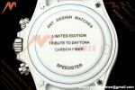 Rolex - Daytona DIW "Bugatti" 40mm White Carbon Fiber/NY Wht/Stk Dial ANTF SH4130