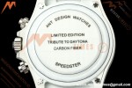 Rolex - Daytona DIW "BMW" 40mm White Carbon Fiber/NY Wht/Stk Dial ANTF SH4130