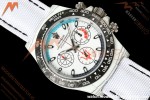 Rolex - Daytona DIW "Maserati" 40mm White Carbon Fiber/NY Wht/Stk Dial ANTF SH4130