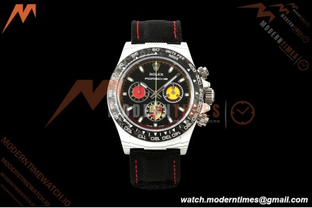 Rolex - Daytona DIW "Porsche" 40mm White Carbon Fiber/NY Blk/Stk Dial ANTF SH4130