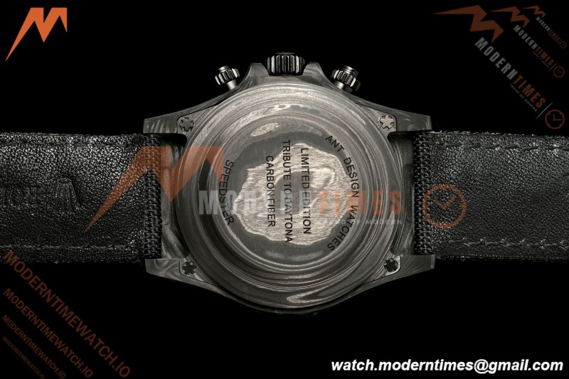 Rolex - Daytona DIW "Porsche" 40mm Black Carbon Fiber/NY Blk/Stk Dial ANTF SH4130