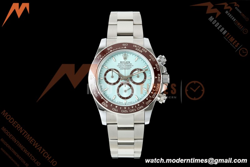 Rolex-Daytona 126506 40mm Gain Weight SS/SS Ice Blue/Stk QF V18 JH4131 Free Sprung