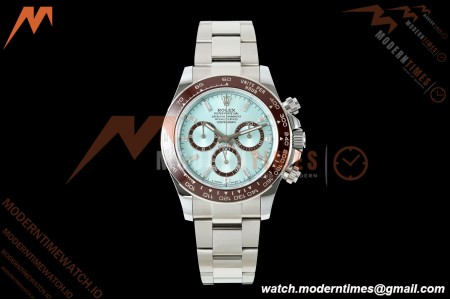 Rolex - Daytona 126506 40mm Gain Weight SS/SS Ice Blue/Dia QF V18 JH4131 Free Sprung