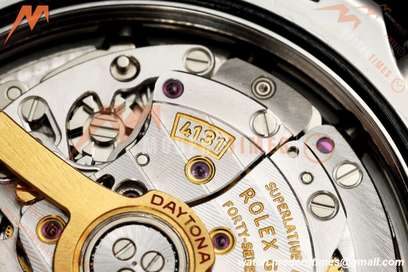 Rolex - Daytona 126502 40mm 904L SS/SS White Dial QF JH4131 Free Sprung
