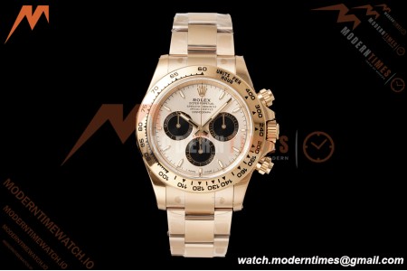 Rolex - Daytona 126505 40mm Gain Weight RG/RG Sundust/Blk/Stk VSF V3 DD4131