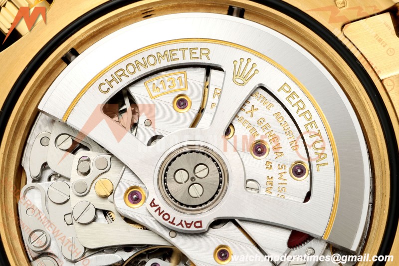 Rolex - Daytona 126508 40mm Gain Weight YG/YG Blk/Stk VSF V3 DD4131