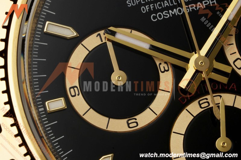 Rolex - Daytona 126508 40mm Gain Weight YG/YG Blk/Stk VSF V3 DD4131