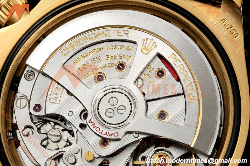 Rolex - Daytona 126538 40mm Gain Weight YG/RU YG/Dia QF V13 JH4131 Free Sprung