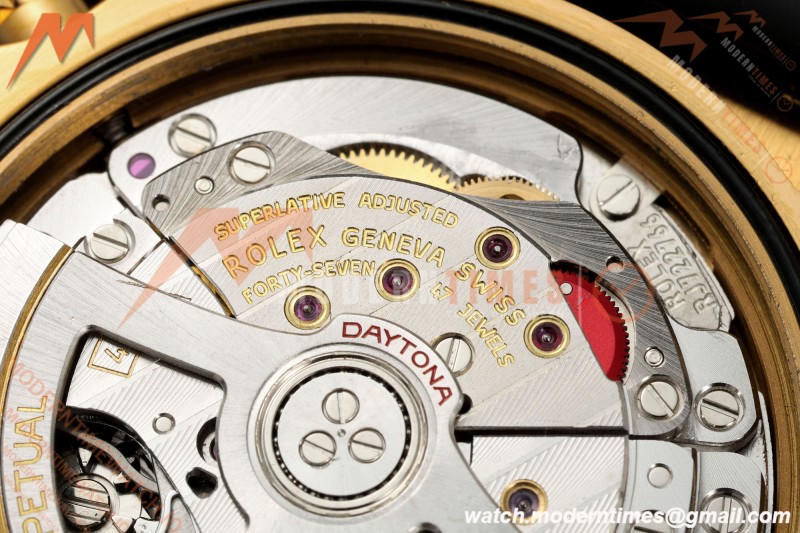 Rolex - Daytona 126538 40mm Gain Weight YG/RU YG/Dia QF V13 JH4131 Free Sprung