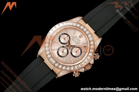 Rolex - Daytona 126535 40mm Gain Weight RG/RU RG/Dia QF V13 JH4131 Free Sprung