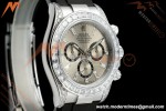 Rolex - Daytona 126539 40mm Gain Weight SS/RU Gry/Dia QF V13 JH4131 Free Sprung
