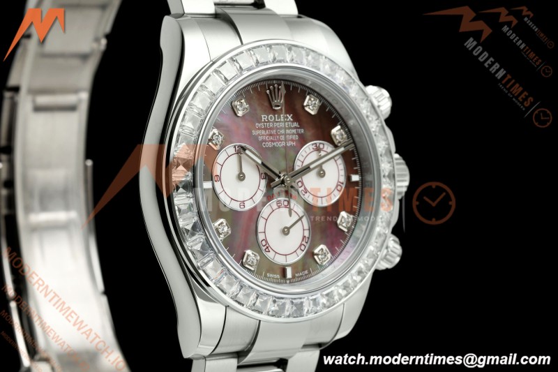 Rolex - Daytona 126579 40mm Gain Weight SS/SS MOP/Dia QF V13 JH4131 Free Sprung